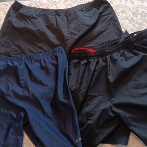 Set of 3 Women's Athletic Shorts | Sizes L & XL | Fila, Lands' End, Champion